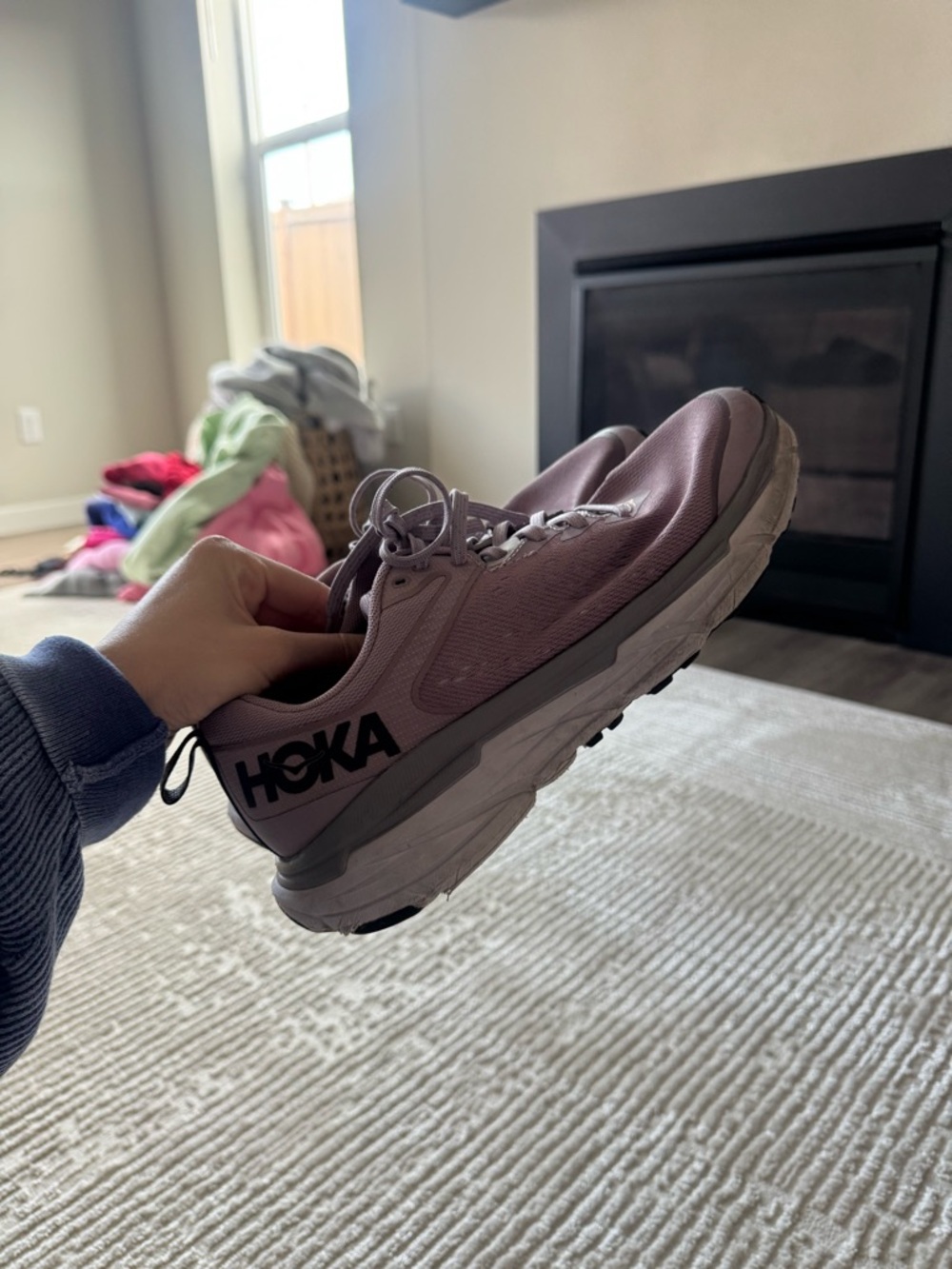 Hoka Lavender Women's Road Running Shoe